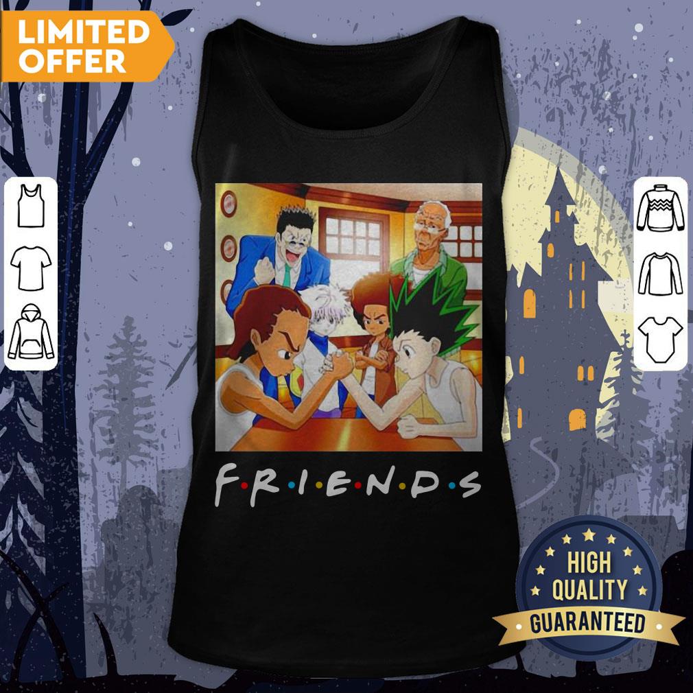 Funny Hunter X Boondocks Friends Tv Show Shirt - Image 2
