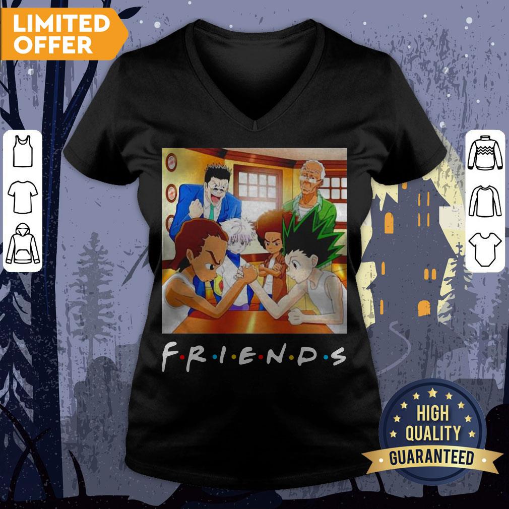 Funny Hunter X Boondocks Friends Tv Show Shirt - Image 3