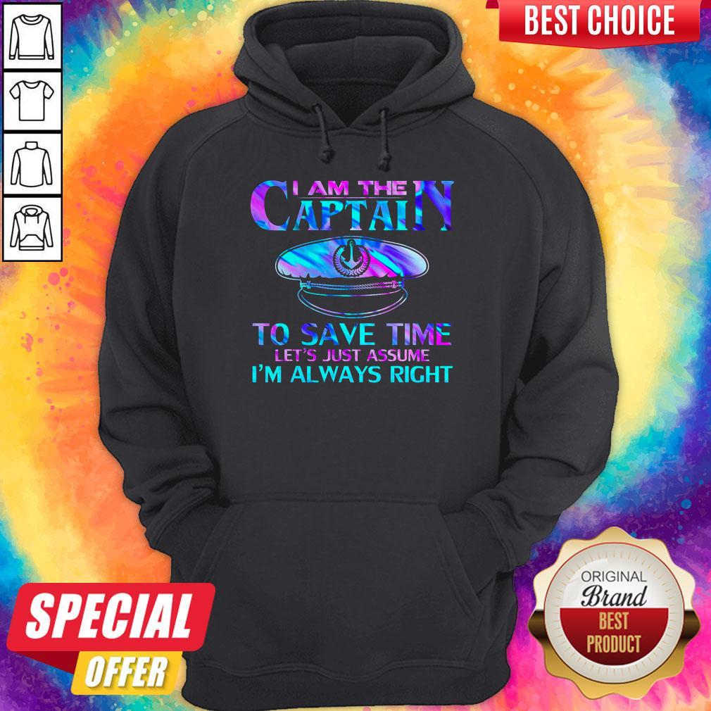 Funny I Am The Captain To Save Time Shirts - Image 5