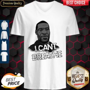 Alternative view of Funny I cant Breathe George Floyd #JusticeforFloyd T-Shirt