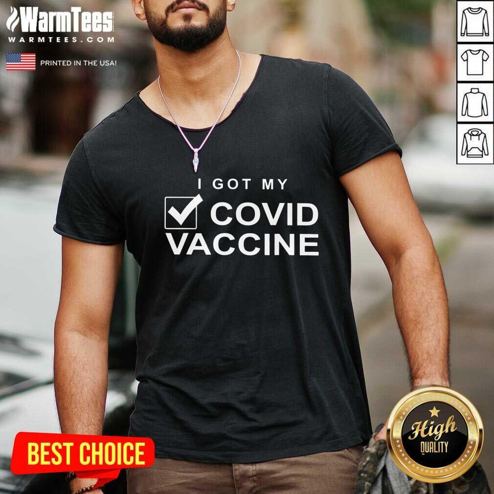 Funny I Got My Done Covid Vaccine Done Shirt - Image 5