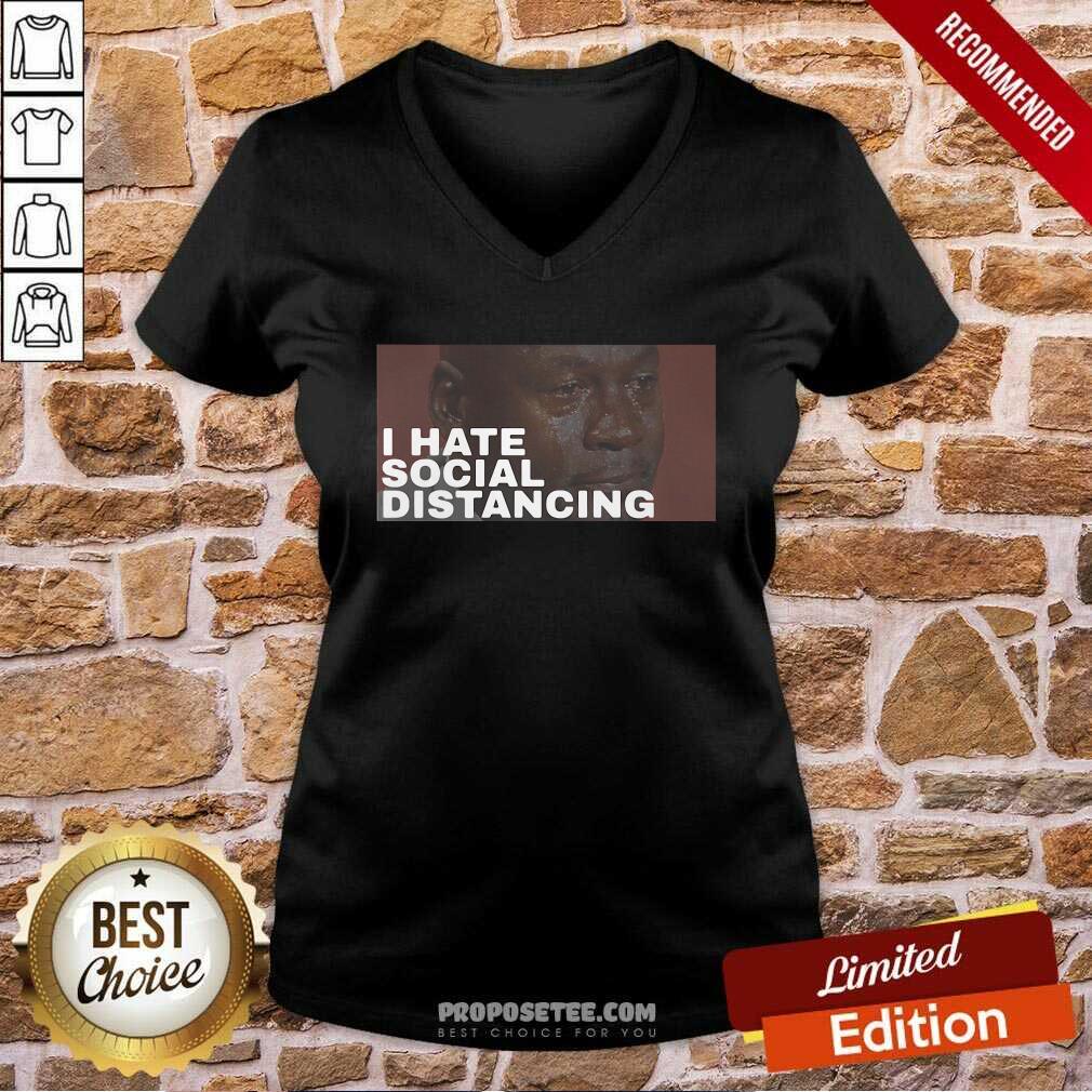 Funny I Hate Social Distancing Shirt - Image 3