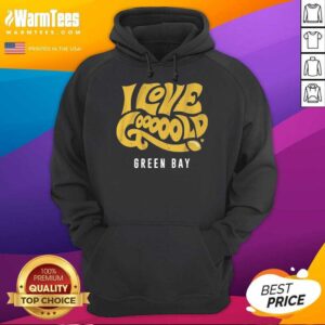 Alternative view of Funny I Love Goooold Green Bay Packers Shirt