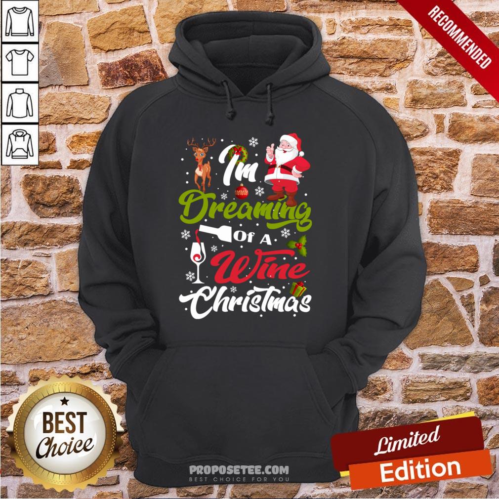 Funny I’m Dreaming Of A Wine Christmas 2020 Shirt - Image 5
