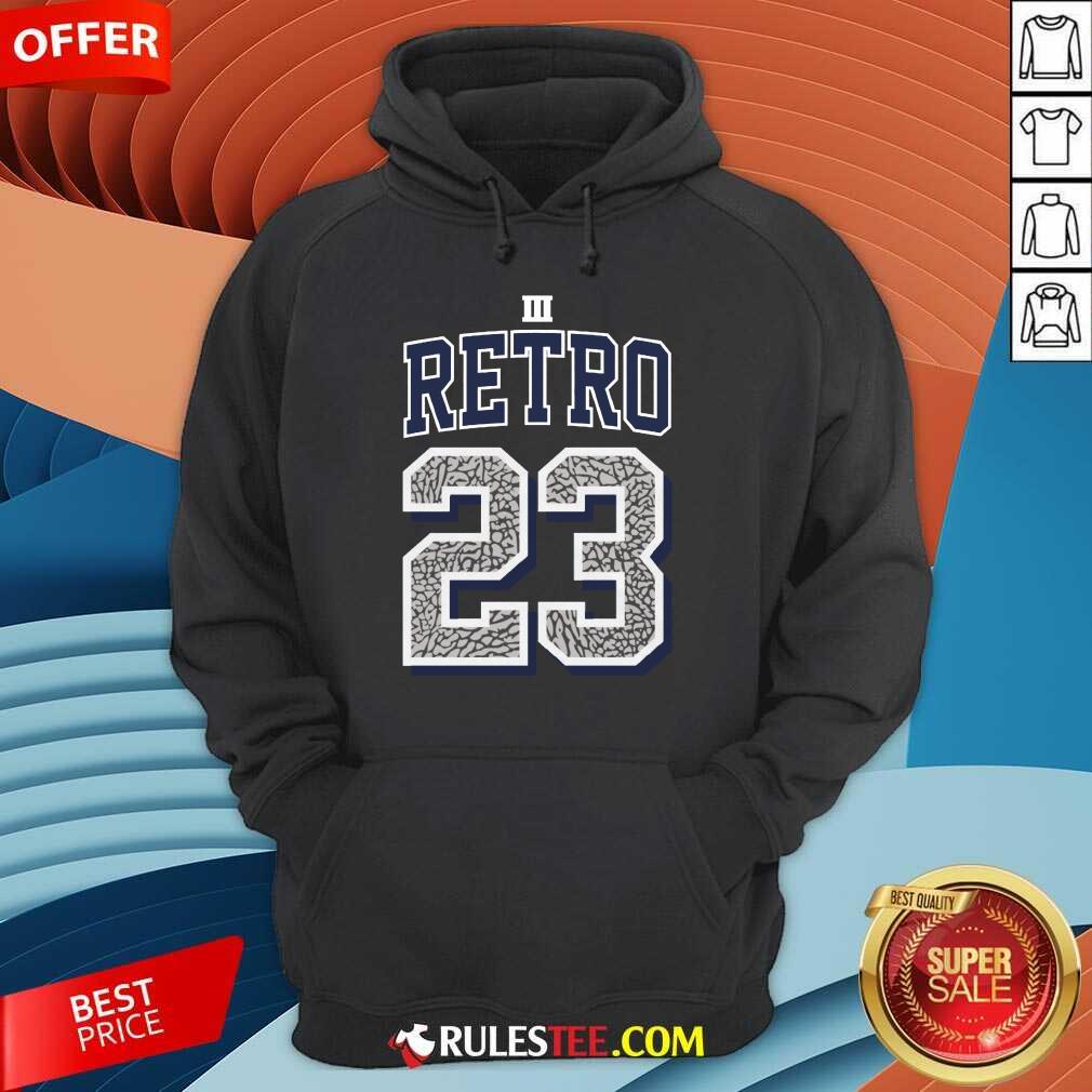 Funny Jordan 3 Retro 23 Georgetown Shirt - Image 4