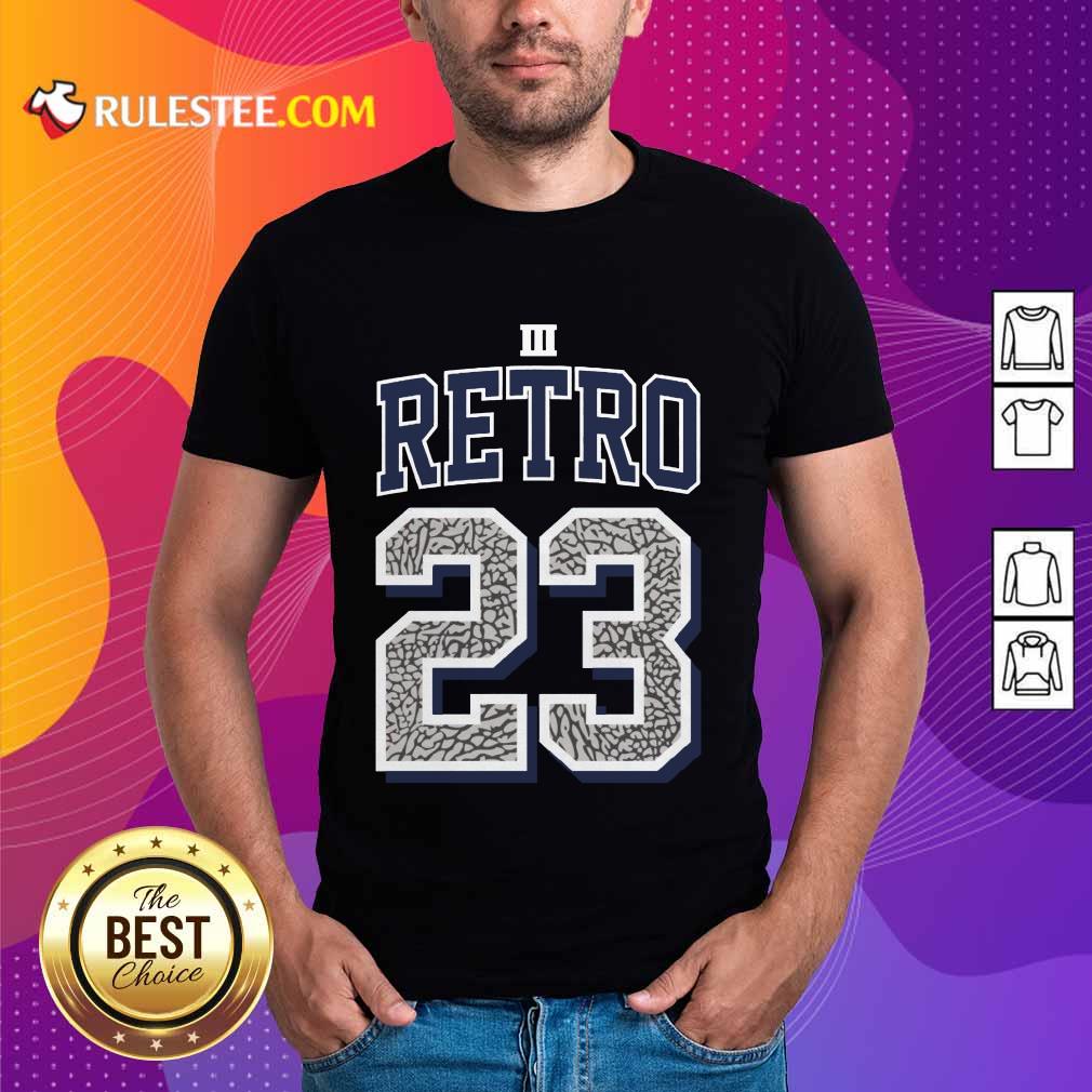 Funny Jordan 3 Retro 23 Georgetown Shirt