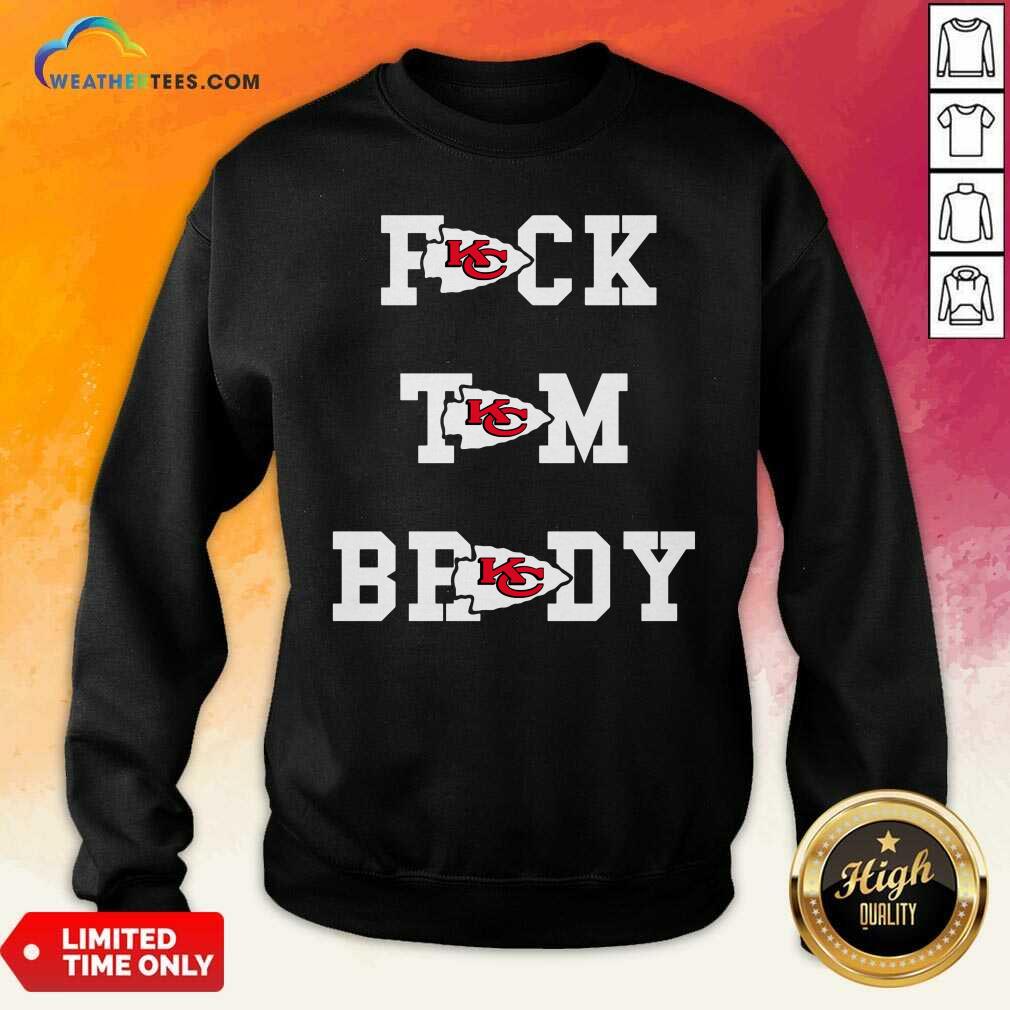 Funny Kansas City Chiefs Fuck Tom Brady Shirt - Image 2