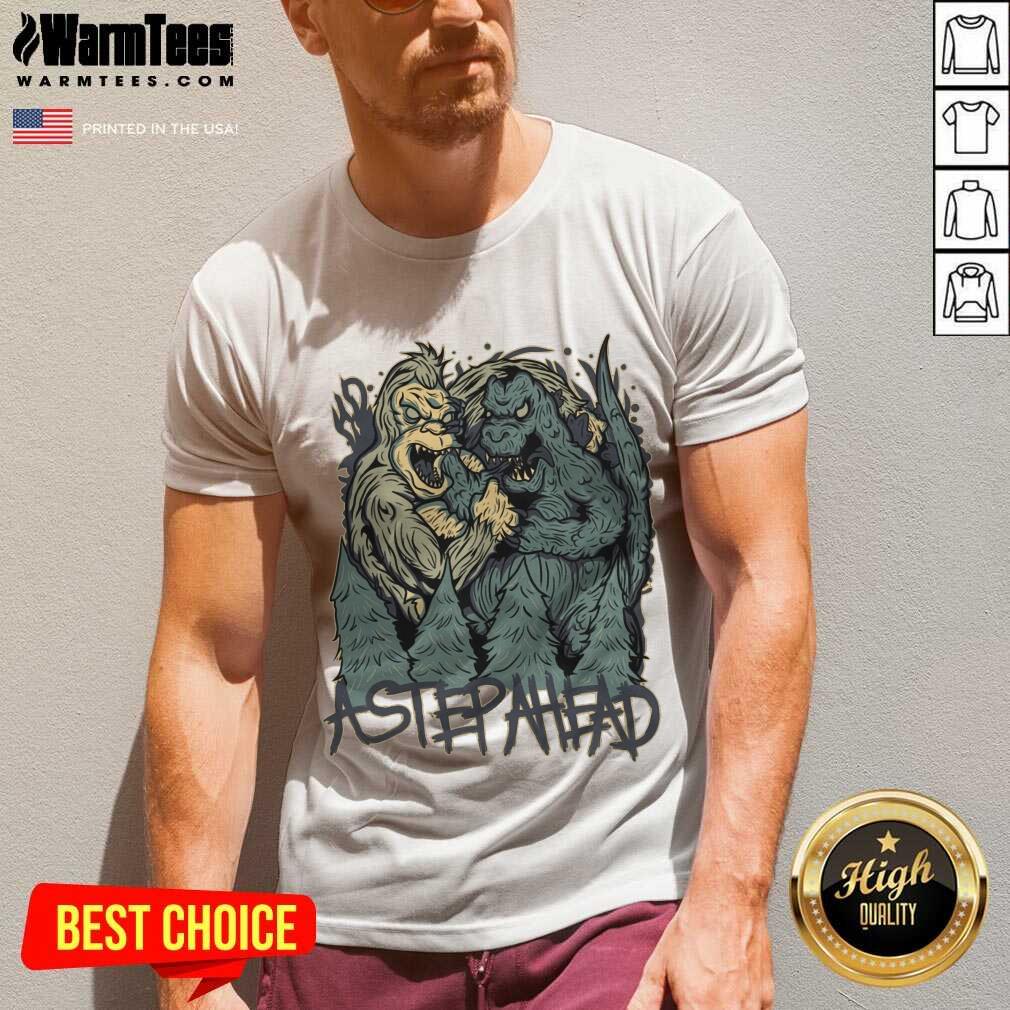 Funny Kong Vs Godzilla Astepahead Shirt - Image 5
