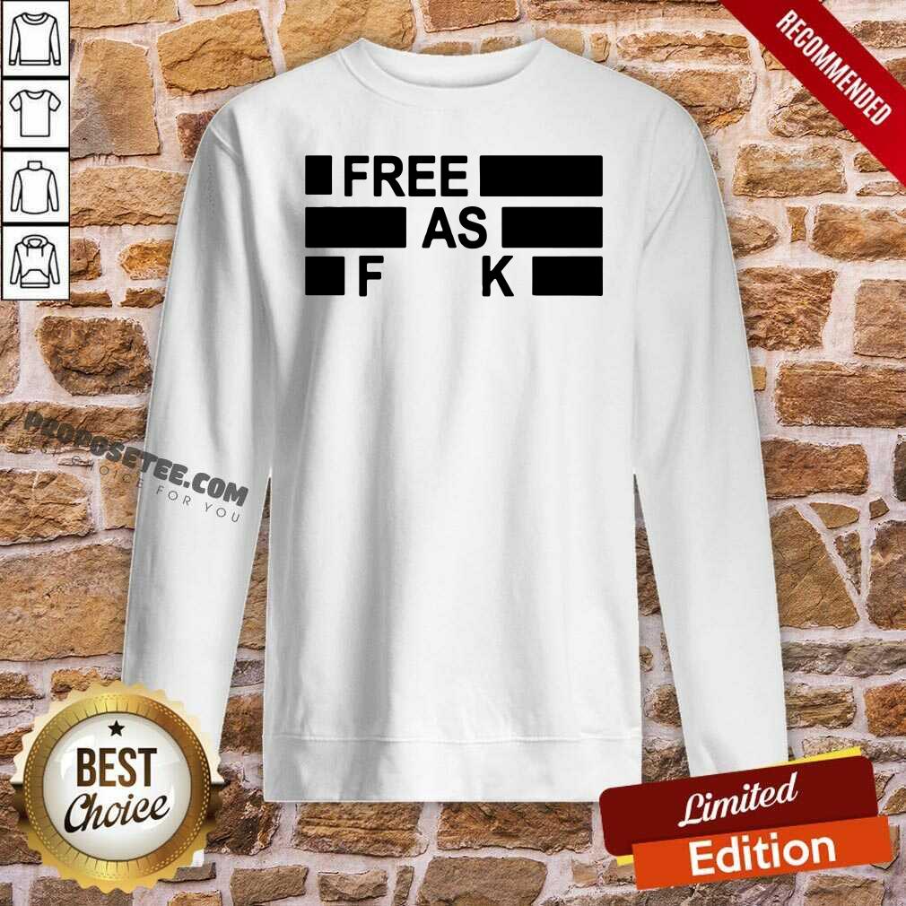 Funny Kyle Rittenhouse Free As Fuck Shirt - Image 4
