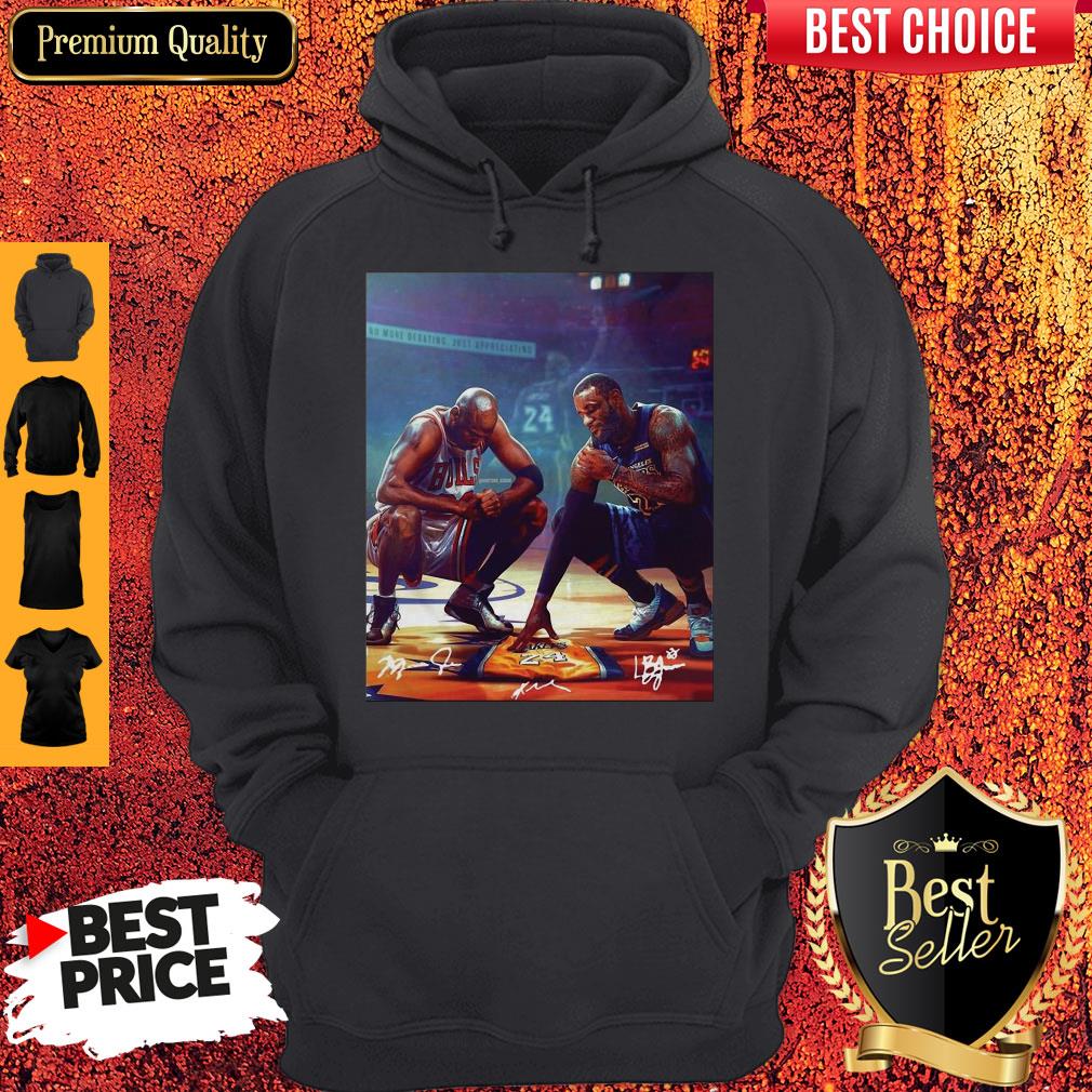 Funny Lebron James And Kobe Bryant Signatures Shirt - Image 5