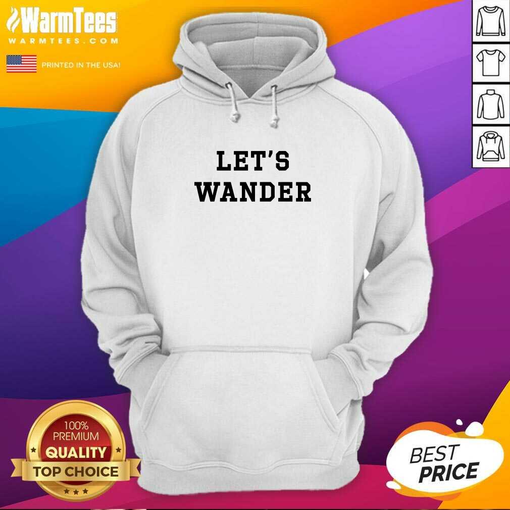 Funny Let’s Wanderlogo Shirt - Image 2