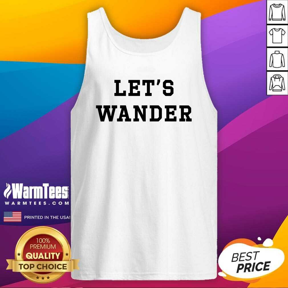 Funny Let’s Wanderlogo Shirt - Image 4