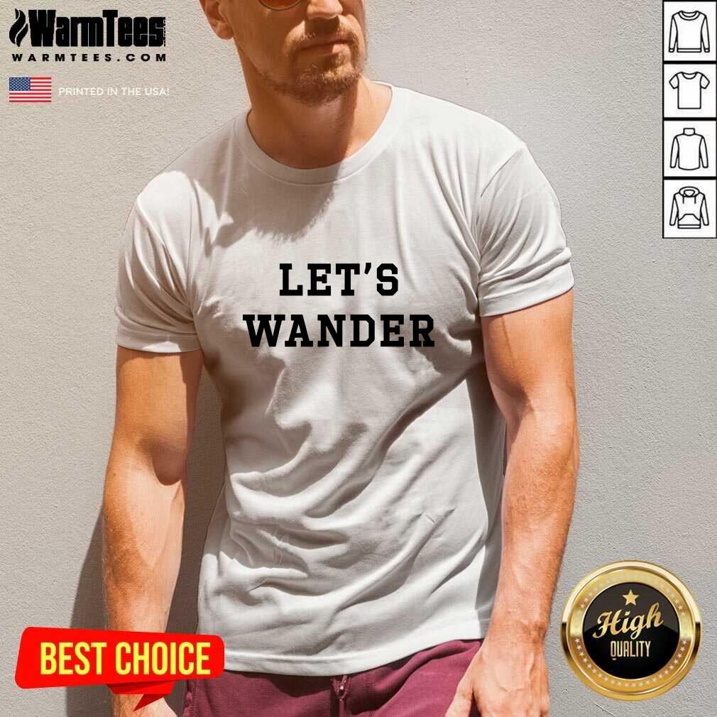 Funny Let’s Wanderlogo Shirt - Image 5