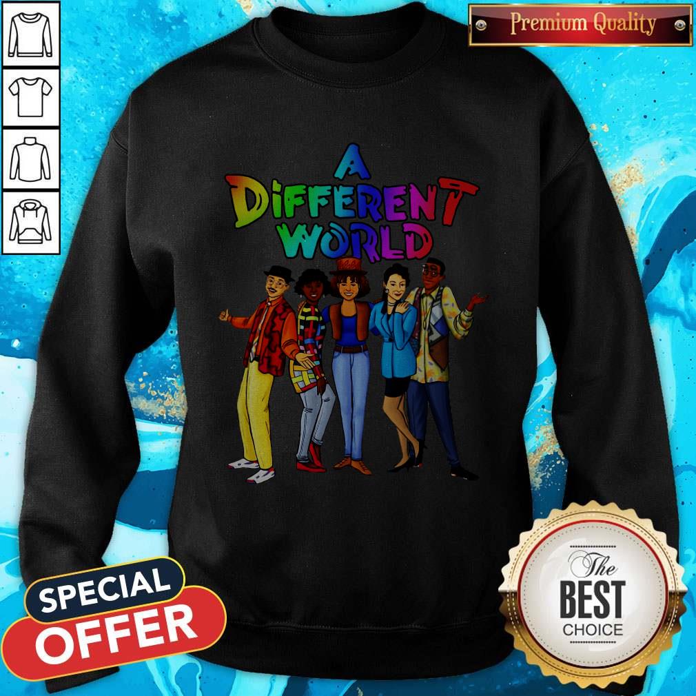 Funny LGBT A Different World Shirt - Image 2