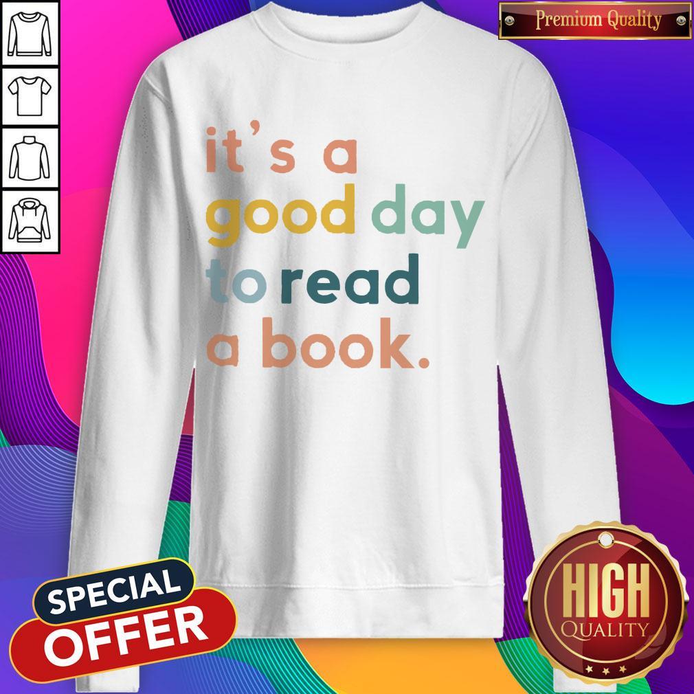 Funny Librarian It's A Good Day To Read A Book Shirt - Image 4