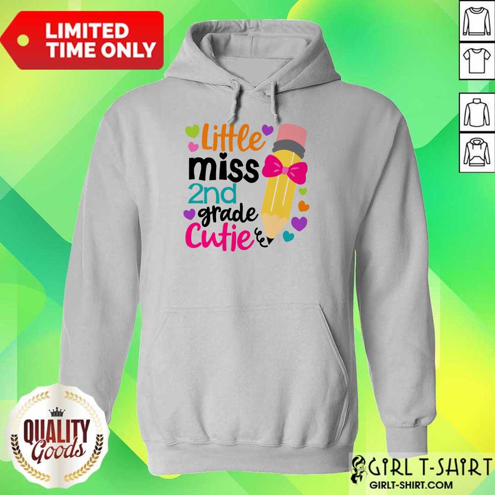 Funny Little Miss 2Nd Grade Cutie Shirt - Image 3