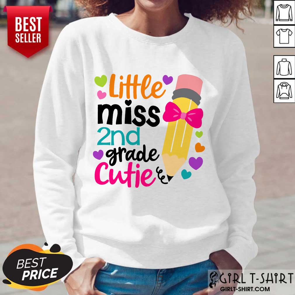 Funny Little Miss 2Nd Grade Cutie Shirt - Image 5