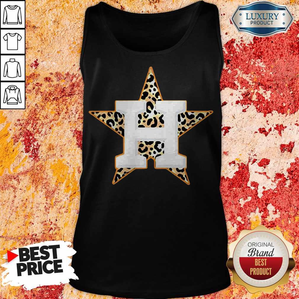 Funny Logo Houston Astros Leopard Shirt - Image 3