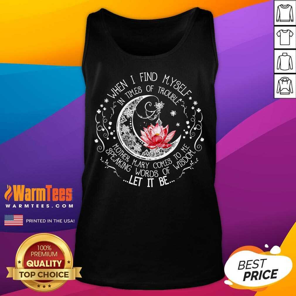 Funny Lotus When I Find Myself In Times Of Trouble Shirt - Image 2