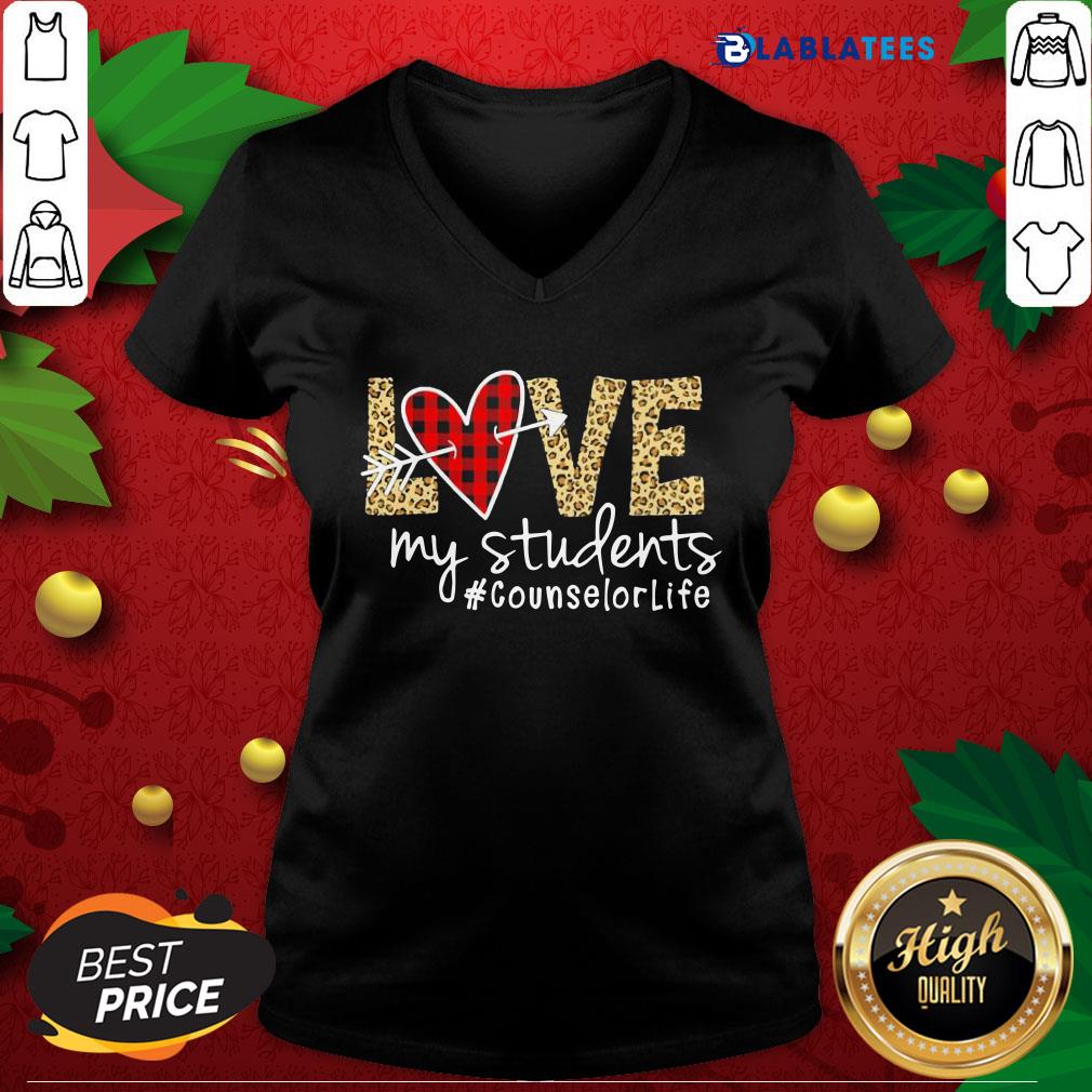 Funny Love My Students #Counselorlife Shirt - Image 3