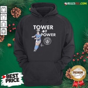 Alternative view of Funny Manchester City Sam Mewis Tower Of Power Signature Shirt
