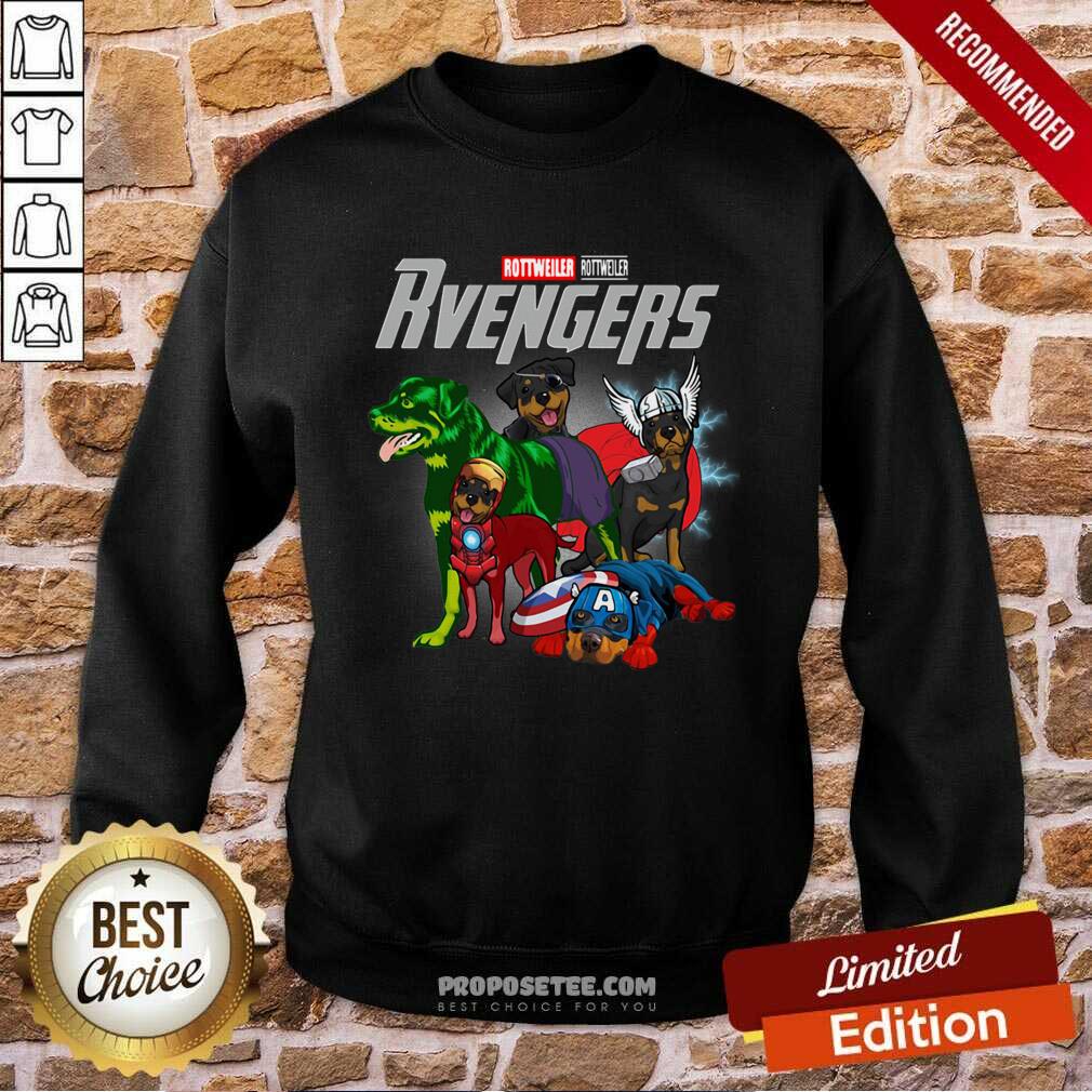 Funny Marvel Avengers Rottweiler Rvengers Shirt - Image 4
