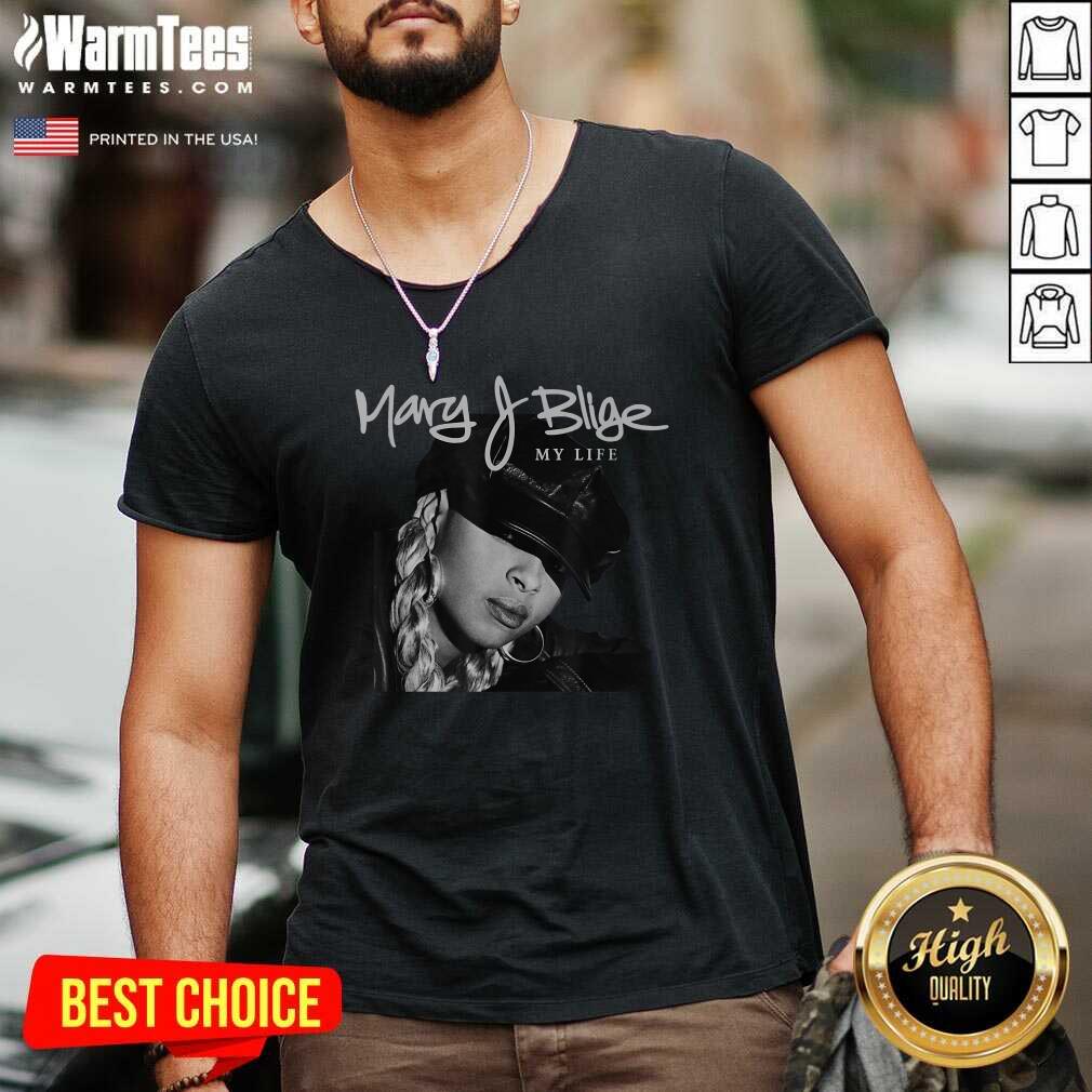 Funny Mary J Blige My Life Tracklist Shirt - Image 5