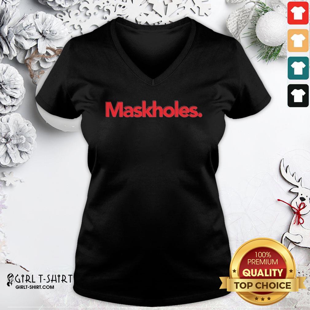 Funny Maskholes Unisex Shirt - Image 3