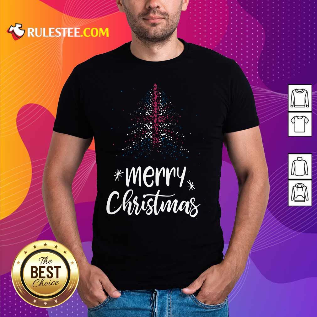 Funny Merry Christmas English Shirt