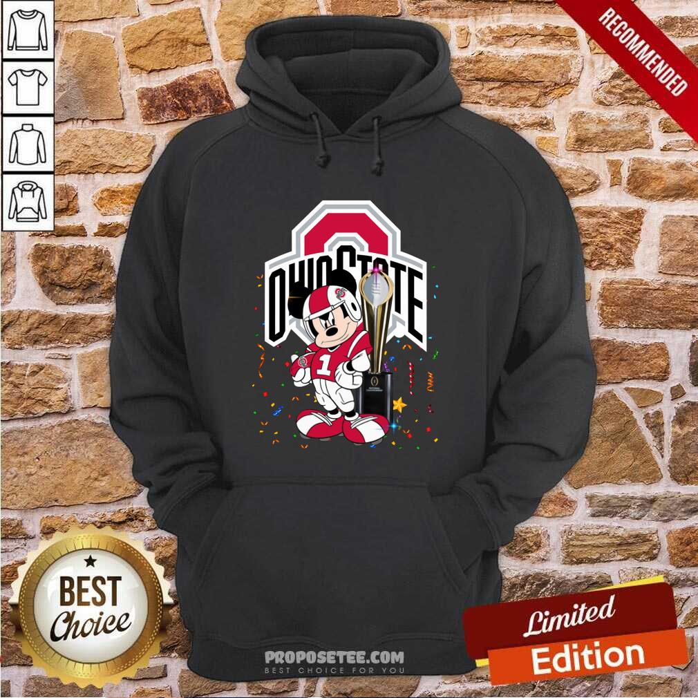 Funny Mickey Mouse Ohio State Buckeyes Shirt - Image 5