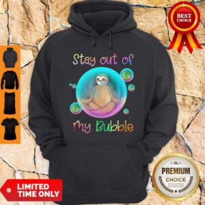Alternative view of Funny Monkey Stay Out Of My Bubble Shirt