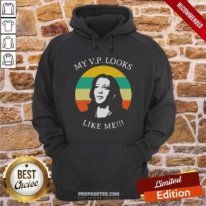 Alternative view of Funny My Vp Looks Like Me Congratulations Kamala Harris Vintage Shirt