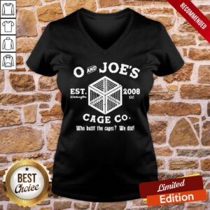 Alternative view of Funny O And Joe’s Est 2008 Cage Co Who Built The Cages We Did Shirt
