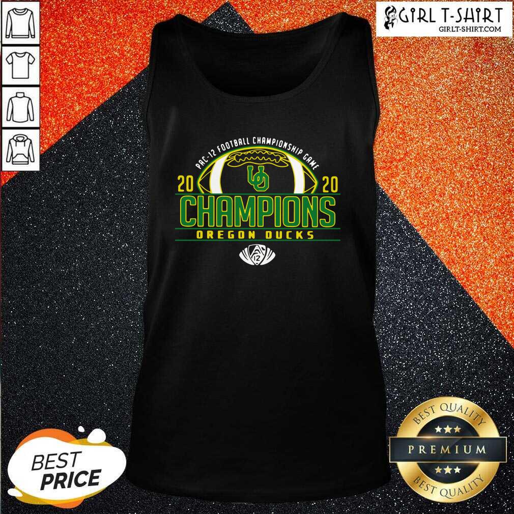 Funny Oregon Ducks 2020 PAC-12 Football Champions shirt - Image 3