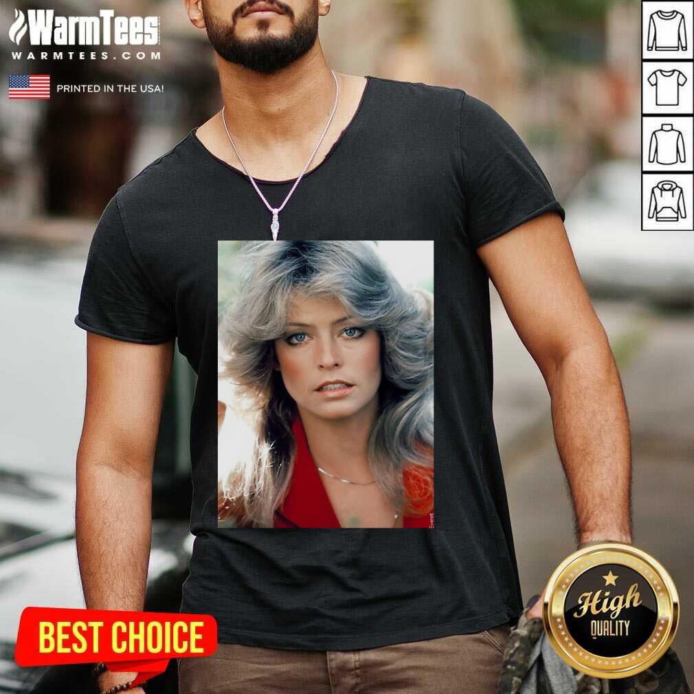 Funny Pro Bowl Orlando Brown Jr Farrah Fawcett Shirt - Image 5