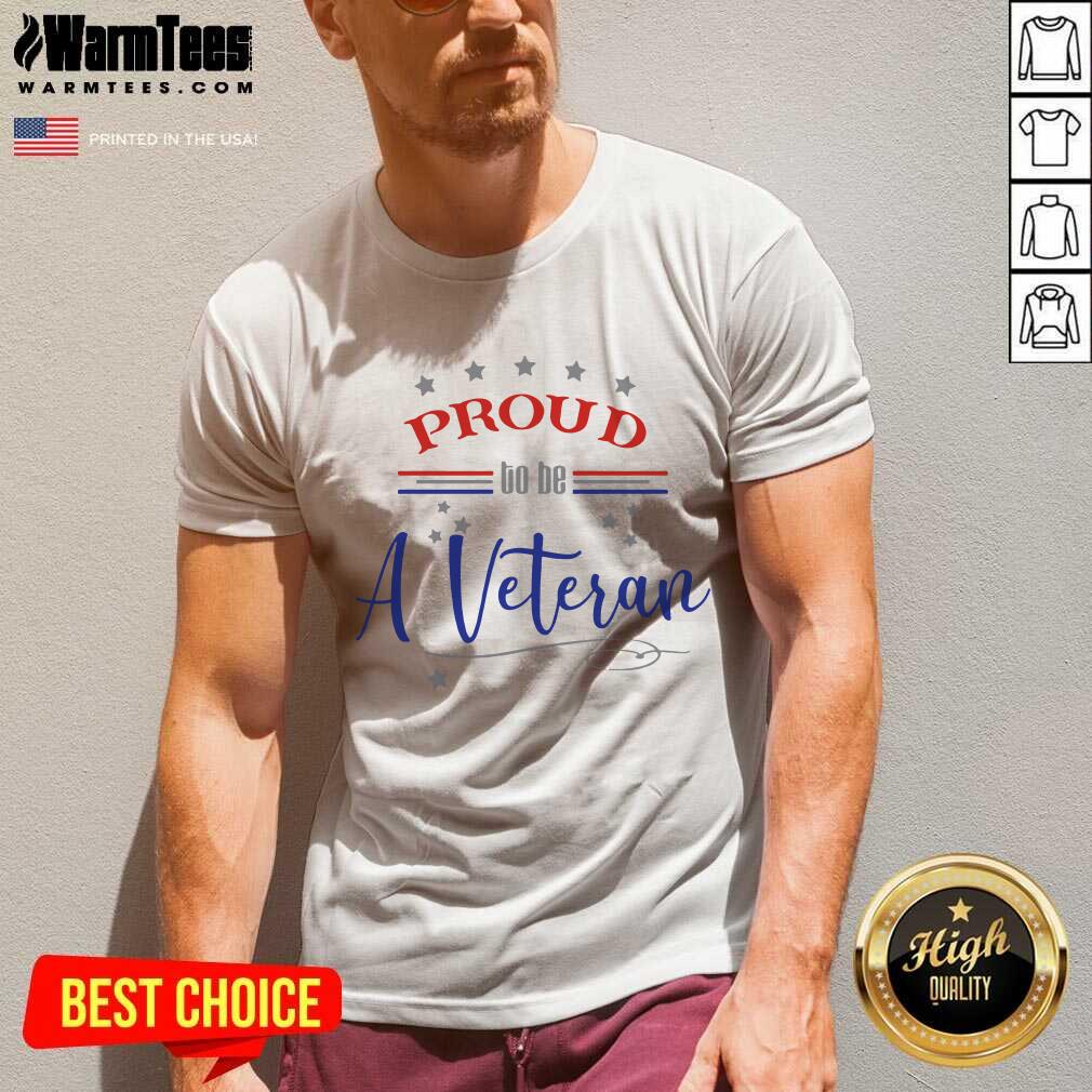 Funny Proud To Be A Veteran 2021 Shirt - Image 5