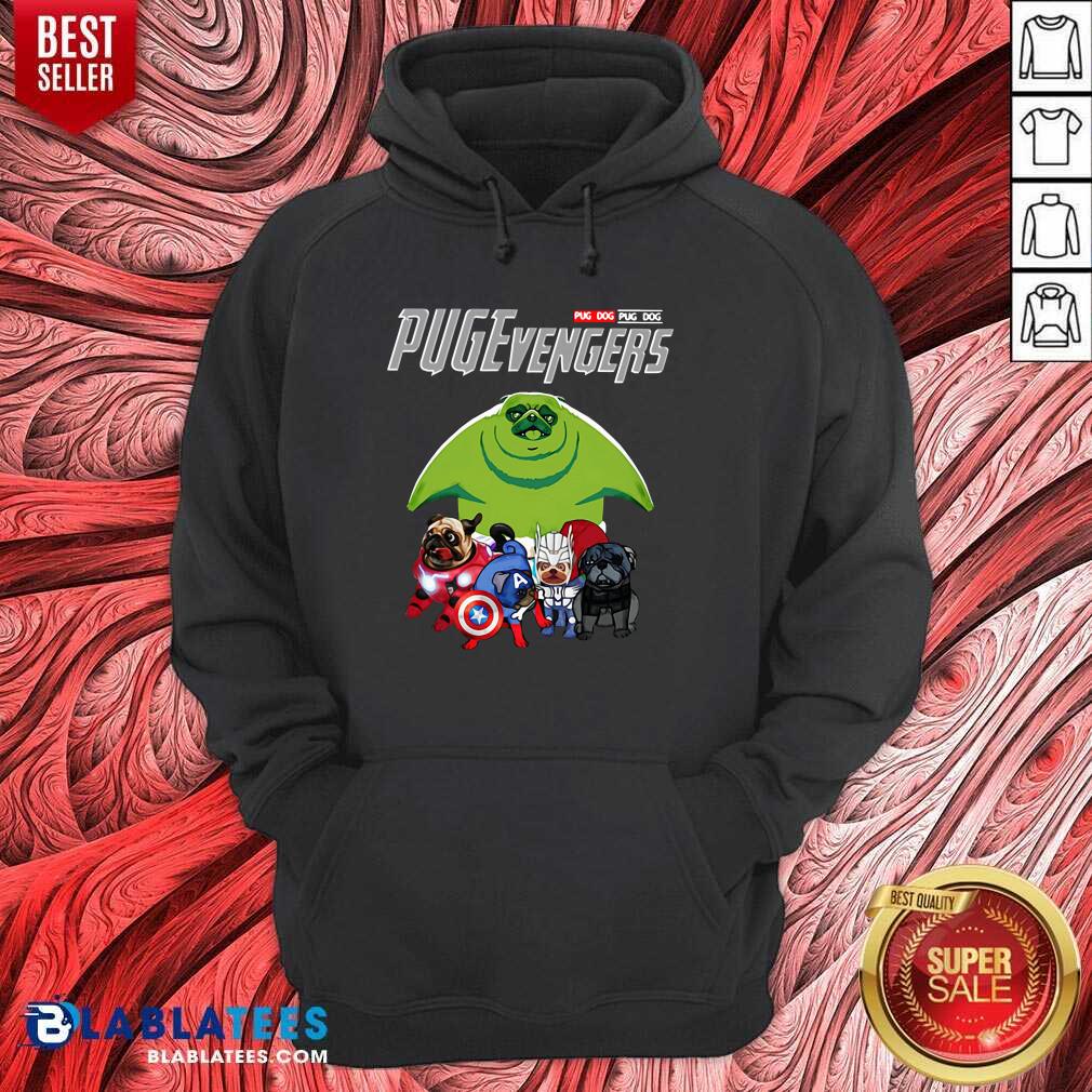 Funny Pug dog Marvel Avengers Pugevengers Shirt - Image 2