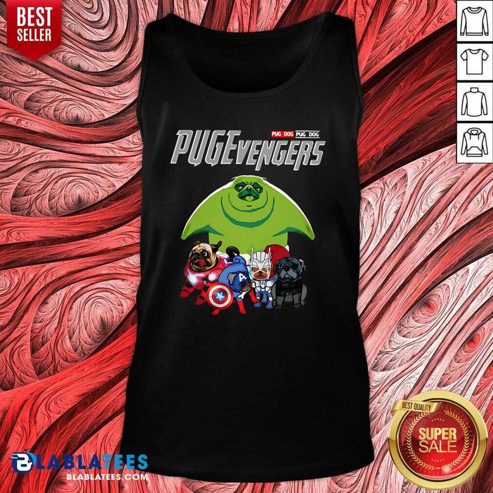 Funny Pug dog Marvel Avengers Pugevengers Shirt - Image 4