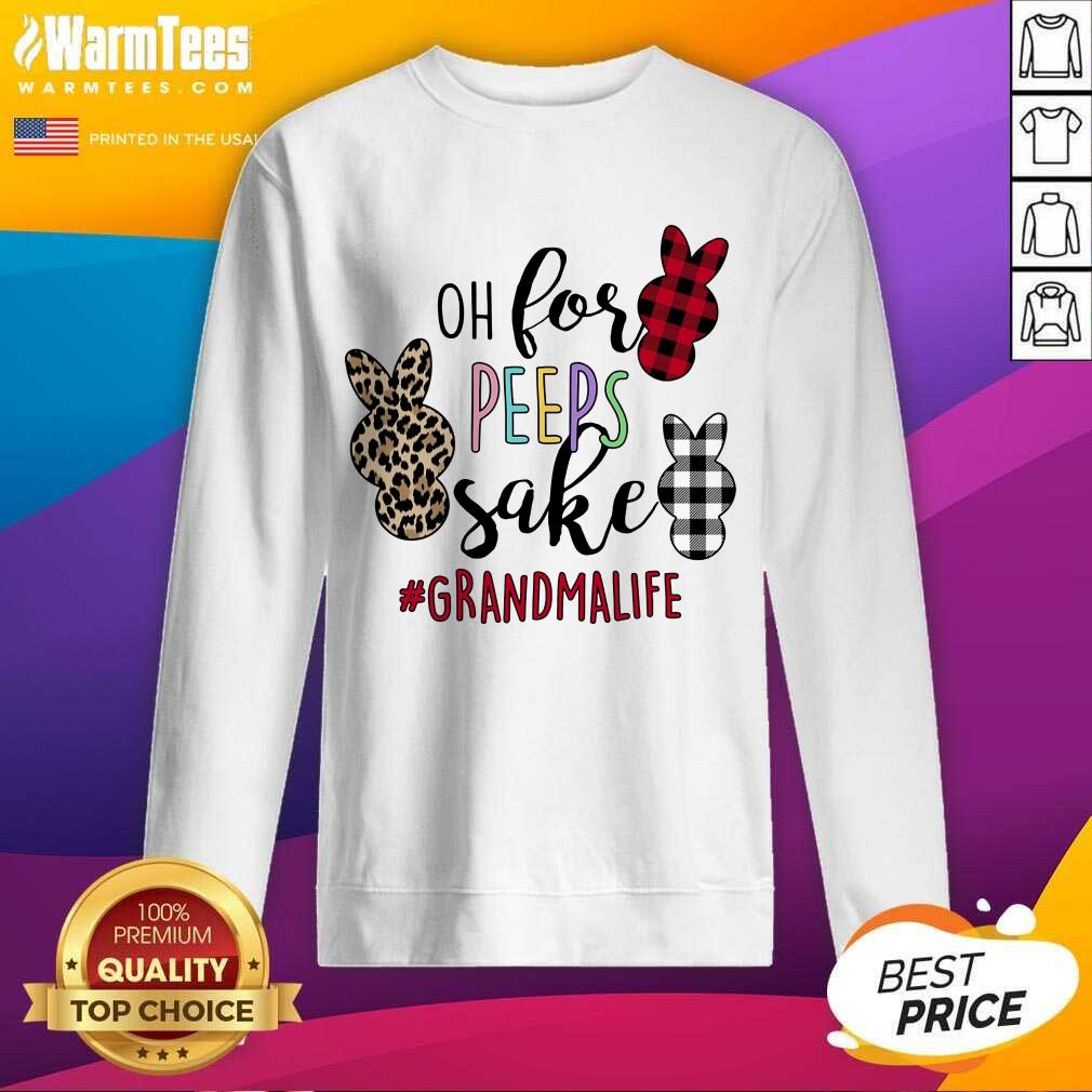 Funny Rabbit Oh For The Sake Grandma Life Shirt - Image 3