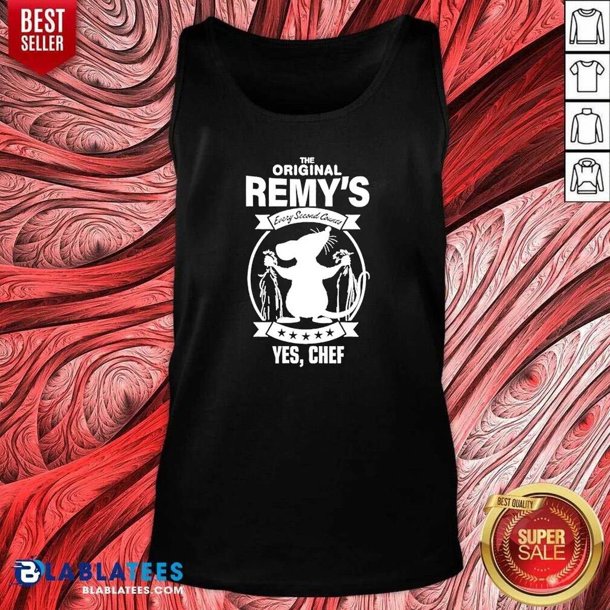 Funny Remy Ratatouille The Original Remy S Every Second Counts Yes Chef Disney Cartoon Shirt - Image 5