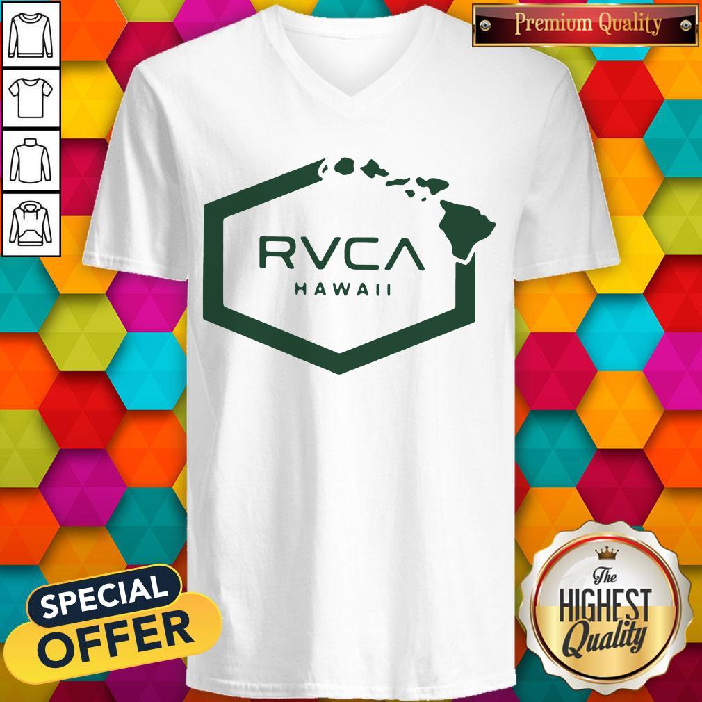 Funny Rvca Islands Hex Hawaii Shirt - Image 2