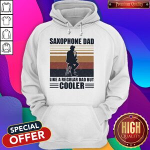 Alternative view of Funny Saxophone Dad Like A Regular Dad But Cooler Shirt