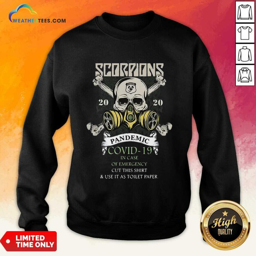 Funny Scorpions 2020 Pandemic Covid 19 Emergency Shirt - Image 5