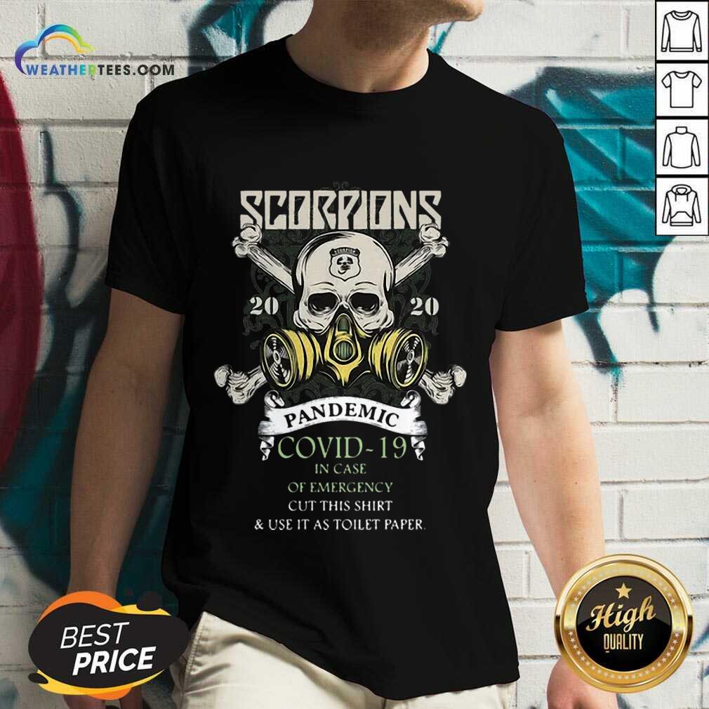 Funny Scorpions 2020 Pandemic Covid 19 Emergency Shirt - Image 3