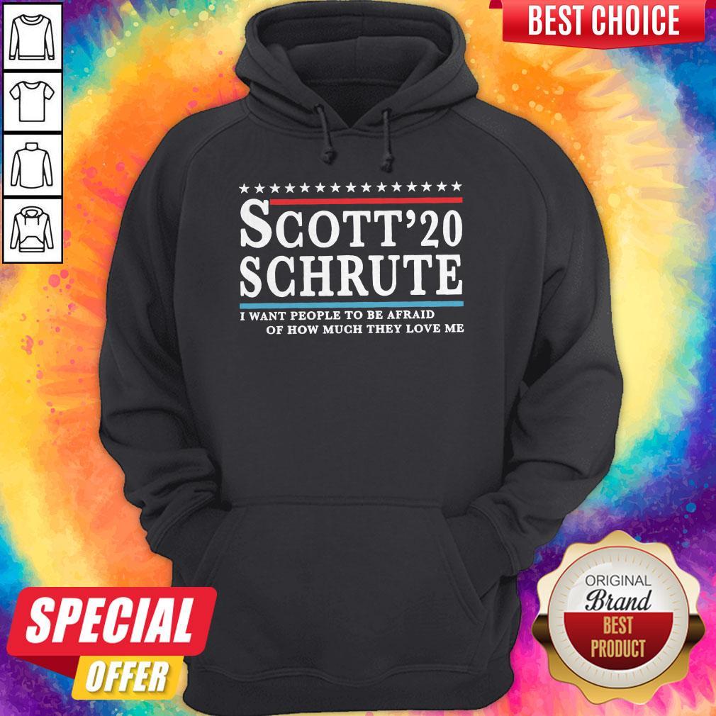 Funny Scott Schrute 2020 I Want People To Be Afraid Shirt - Image 5