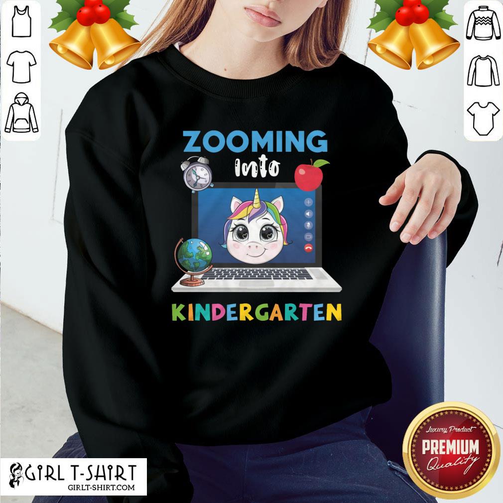 Funny Senior Zooming Into Kindergarten Shirt - Image 5