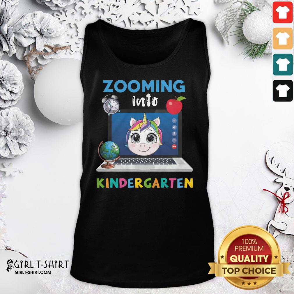 Funny Senior Zooming Into Kindergarten Shirt - Image 4