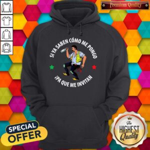 Alternative view of Funny Si Ya Saben Como Me Pongo Ipa Que Me Invitan Drunk Man Shirt