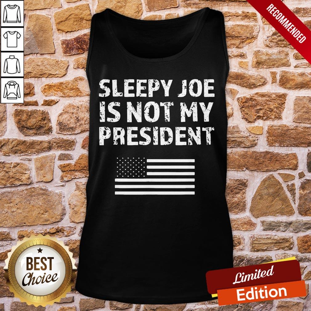 Funny Sleepy Joe Is Not My President Harris USA US Election Biden Unisex Shirt - Image 3
