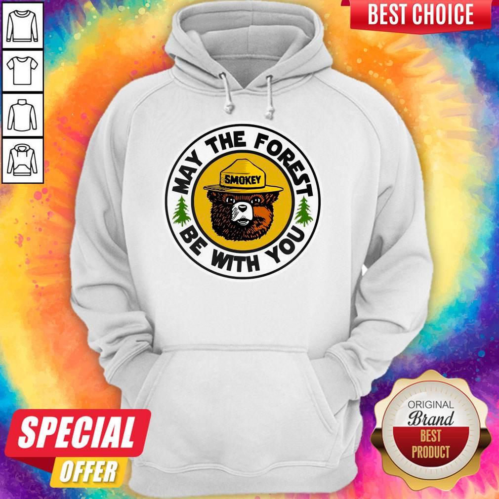 Funny Smokey Bear May The Forest Be With You Shirt - Image 5